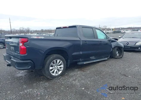 2022 Chevrolet Silverado 1500 4Wd Standard Bed Custom из США, поврежденный, VIN 3GCPDBEK1NG685735